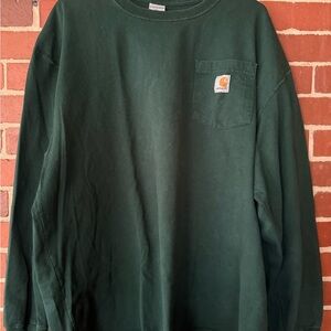 Carhartt Green Long Sleeve Shirt